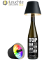 Preview: Sompex RGB-Akku Leuchte LED - Top 2.0 - Schwarz