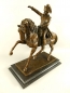 Mobile Preview: Bronze Figur Napoleon auf Pferd - 62 cm