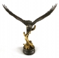 Mobile Preview: Bronze Figur Adler - 80 cm