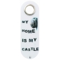 Mobile Preview: Räder - Türschild / My Home is my Castle