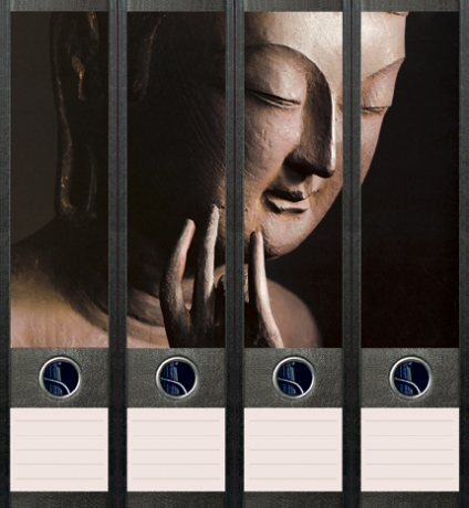 File Art Ordnerrücken  - Buddha