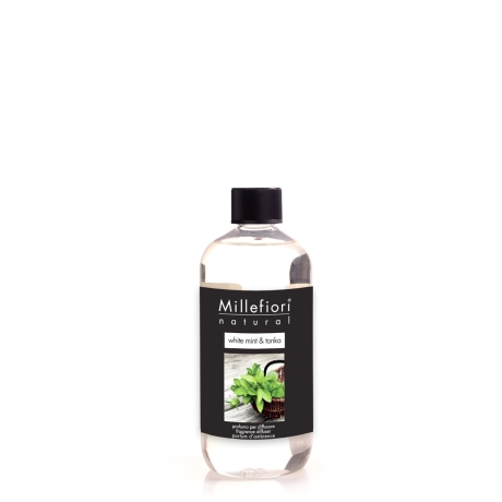 WHITE MINT & TONKA - Millefiori 250 ml Nachfüllflasche