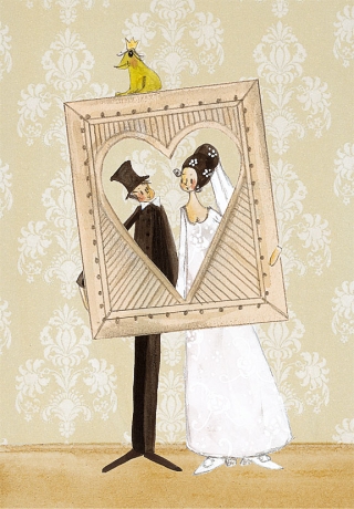Silke Leffler - Doppelkarte Hochzeit