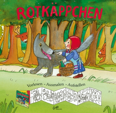 Leporello Märchenbuch - Rotkäppchen