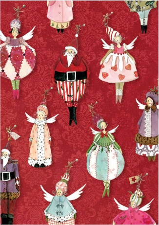 Silke Leffler - Weihnachtsdoppelkarte "Alle Jahre wieder"