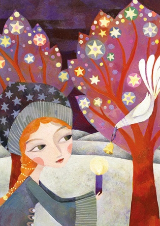 Aurélie Blanz - Weihnachtspostkarte