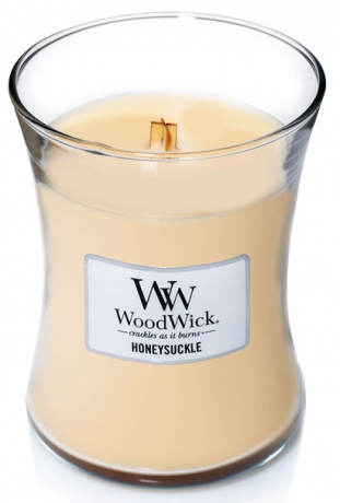 WOODWICK Medium Hourglass Candles - Honeysuckle