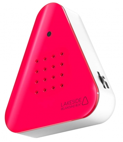 Lakesidebox / Zwitscherbox inkl. Saugnapf - Neon Pink