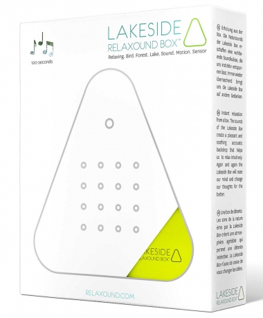 Lakesidebox / Zwitscherbox inkl. Saugnapf - Neon Gelb