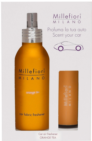 ORANGE TEA - Millefiori Autobedufter und Autotextilerfrischer Orange