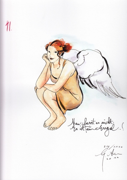 Sabine Gerke - Kunstdruck Engel Nr.: 11