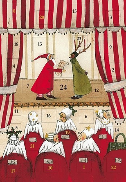 Silke Leffler - Adventskalenderdoppelkarte