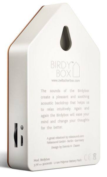 BIRDYBOX - Die Zwitscherbox Classic - Pure Copper
