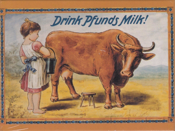 Magnetschild - Drink Pfunds Milk!
