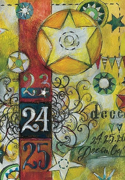 Ute Wittmann - Weihnachtsdoppelkarte "24. December"