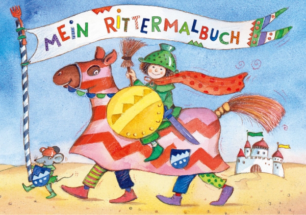 Malbuch - Mein Rittermalbuch