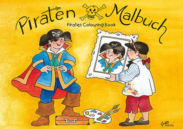 Malbuch - Piraten