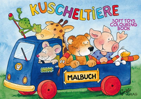 MiniMalbuch - Kuscheltiere