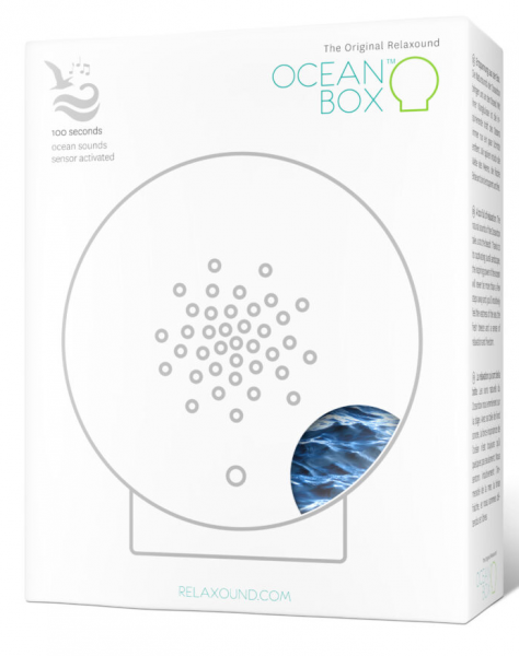 Zwitscherbox Oceanbox - Wellen inkl. ACQUA BLU - Millefiori Duftdiffusor 250 ml