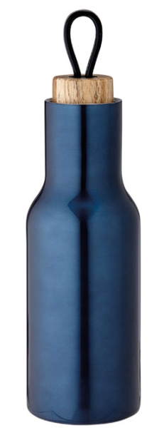 LADELLE - Tempa Isolierte Trinkflasche - Blau Metallisch 600ml
