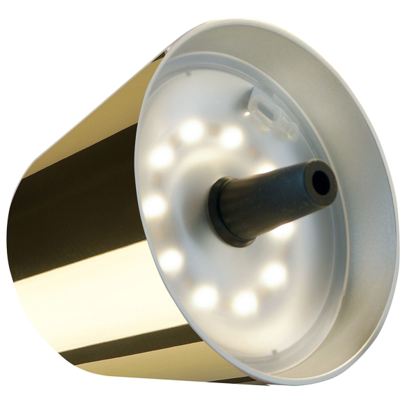 Sompex RGB-Akku Leuchte LED - Top 2.0 - Gold