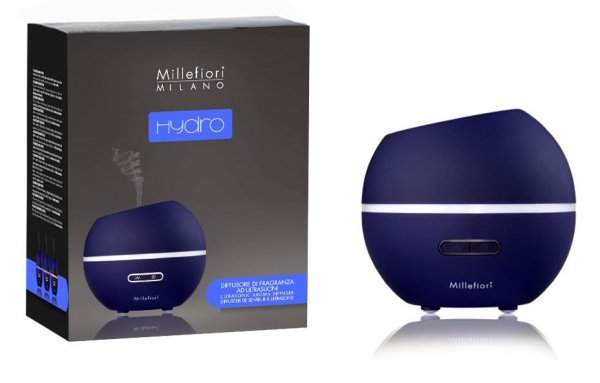 Millefiori Ultraschall Diffusor - Half Sphere - Blau