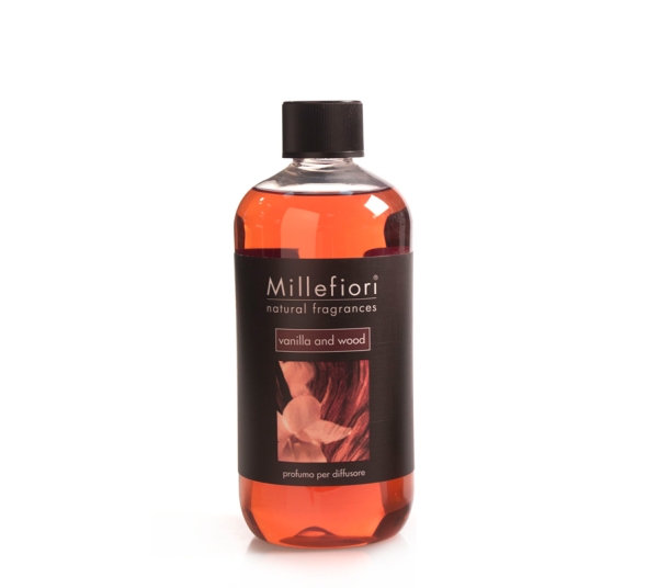 Millefiori 500 ml Nachfüllflasche - VANILLA & WOOD