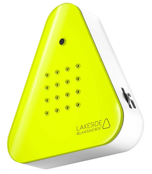 Lakesidebox / Zwitscherbox inkl. Saugnapf - Neon Gelb