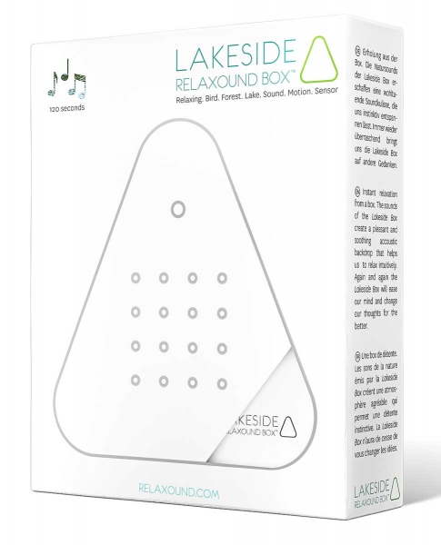 Lakesidebox / Zwitscherbox inkl. Saugnapf - Weiß