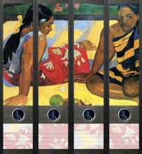 File Art Ordnerrücken  - Gauguin