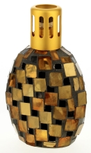 Millefiori Katalysator Duftlampe Lampair Mosaic / schwarz - gold