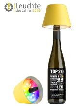 Sompex RGB-Akku Leuchte LED - Top 2.0 - Gelb