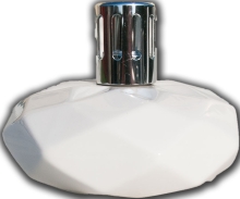 Millefiori Katalysator Duftlampe Lampair Diamant / weiß