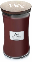 WOODWICK Large Hourglass Candles - Black Cherry