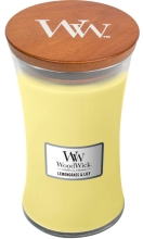 WOODWICK Large Hourglass Candles - Lemongrass & Lily